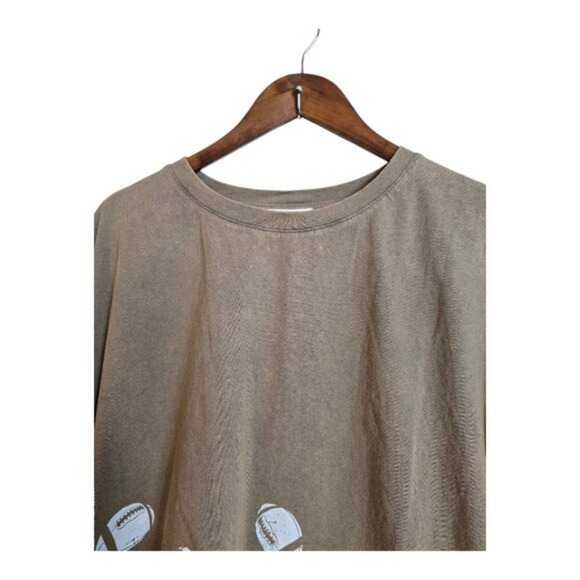 Fantastic Fawn Brown Mini Dress with Football Print - Picture 3 of 12